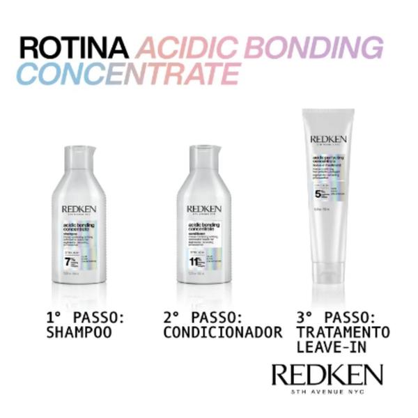 Imagem de Kit redken abc shampoo 300ml + cond 300ml + leave in 150ml