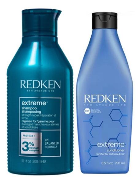 Imagem de Kit Redken Extreme Shampoo 300mls + Condicionador 250mls