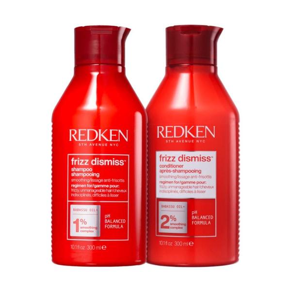 Imagem de Kit redken frizz dismiss shampoo 300ml+condicionador 300ml