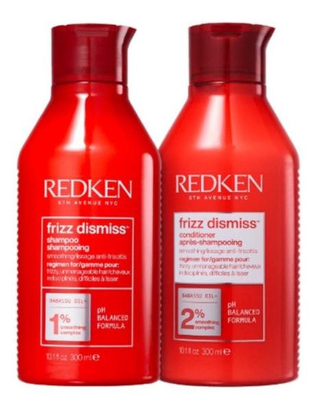 Imagem de Kit Redken Frizz Dismiss Shampoo 300ml + Condicionador 300ml