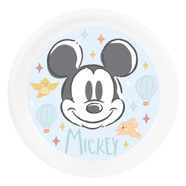 Imagem de Kit Refeição Alimentação 3 Peças Infantil Bebe Mickey