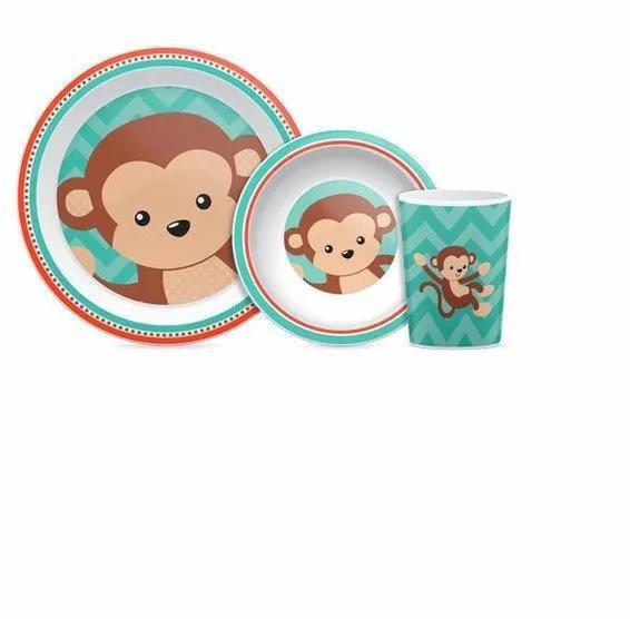 Kit Refeição Animal Fun Buba Imagem de Kit Refeição Animal Fun Buba
