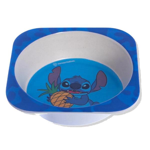 Imagem de Kit Refeição Completo Infantil Stitch 5 Peças Zona Criativa