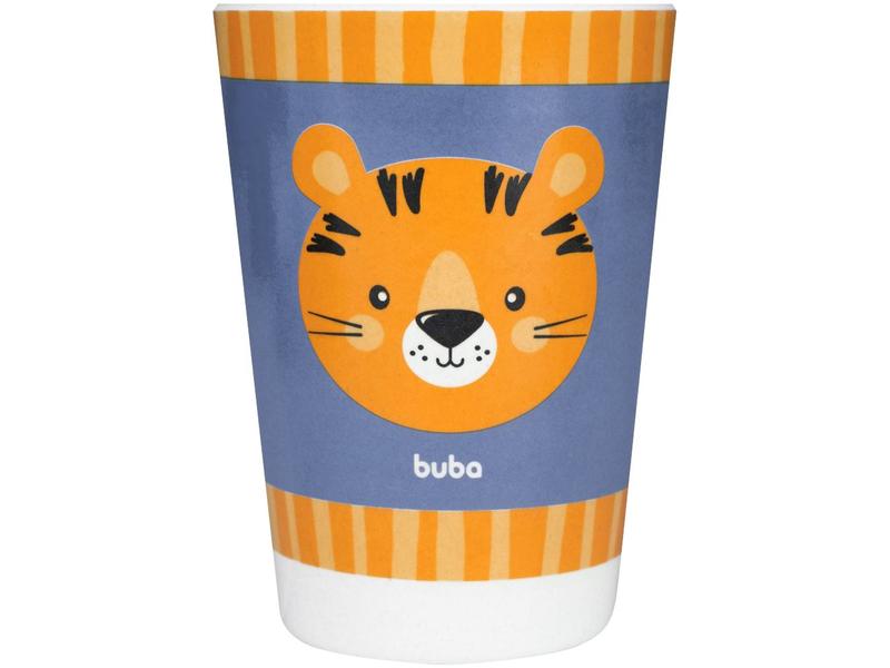 Kit Refeição Infantil Buba Tigrinho 5 Peças - Laranja Imagem de Kit Refeição Infantil Buba Tigrinho 5 Peças