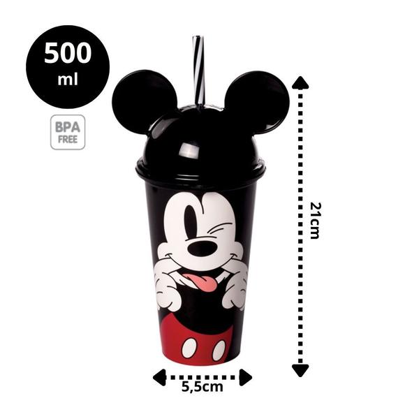 Kit Refeição Infantil Mickey Disney 4 Peças Pratos, Bandeja e Copo Com Canudo - Tuut - Yangzi Imagem de Kit Refeição Infantil Mickey Disney 4 Peças Pratos, Bandeja e Copo Com Canudo - Tuut