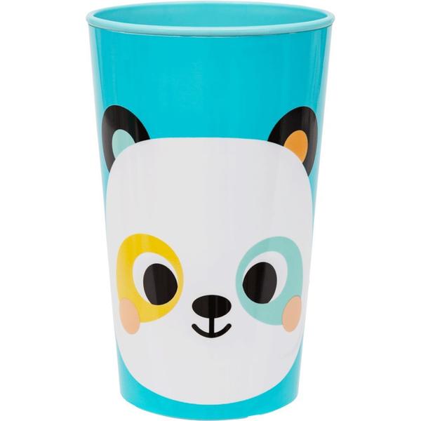 Imagem de Kit Refeição Infantil Prato Tigela Bowl Copo Bubazoo Panda 16305 Buba