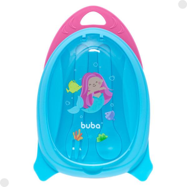 Kit Refeição Infantil Sereia Bowl Com Divisórias e Talheres 18496 - Buba Imagem de Kit Refeição Infantil Sereia Bowl Com Divisórias e Talheres 18496 - Buba