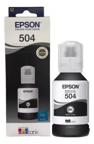 Imagem de Kit Refil 4 Tintas T504 Epson Original