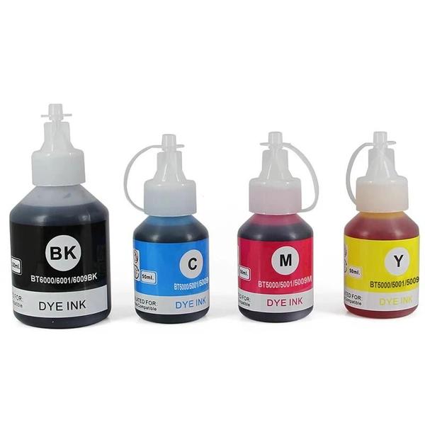 Imagem de Kit Refil de Tinta Compatível Brother BTD60BK e BT5001