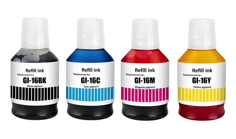 Imagem de Kit Refil de Tinta Compatível Canon GX6010 GI16