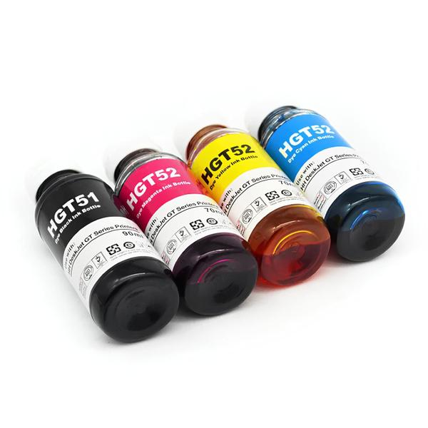 Kit Refil de Tinta Compatível HP Smart Tank 581 GT52 e GT53 - ValeChrom Imagem de Kit Refil de Tinta Compatível HP Smart Tank 581 GT52 e GT53