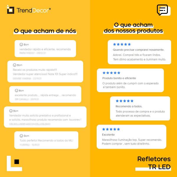 Kit Refletor LED Taschibra TR 200 Preto + Sensor de Movimento com Fotocélula Qualitronix QA26M Imagem de Kit Refletor LED Taschibra TR 200 Preto + Sensor de Movimento com Fotocélula Qualitronix QA26M