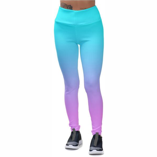 Imagem de Kit Regata Feminina Top Cropped Treino Calça Legging Confortável Ginástica Musculação