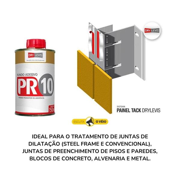 Imagem de Kit Rejunte Impermeável com Scudo Limpa Fácil 1,4kg, Primer PR10 e Aplicador e Raspador de Silicone