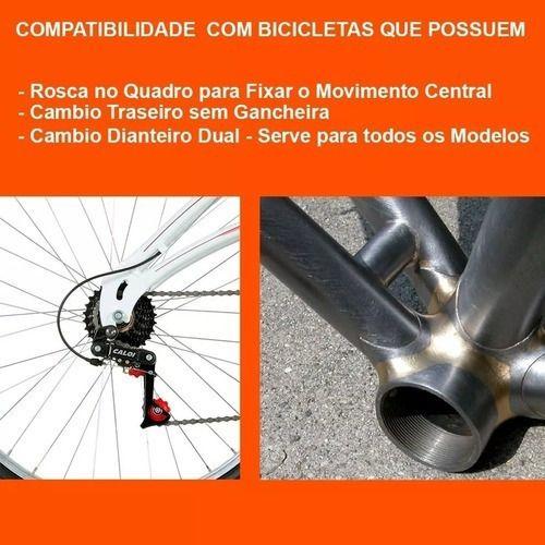 Imagem de Kit Relaçao Grupo 24v Rapid Fire Bike Cambios Corrente Freio