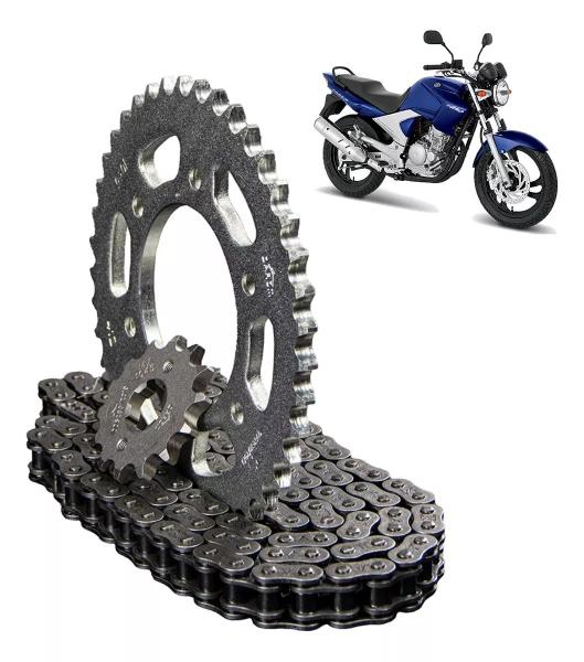 Kit relacao importado yamaha fazer250 ate17 520h-106l-38-13 Imagem de Kit relacao importado yamaha fazer250 ate17 520h-106l-38-13