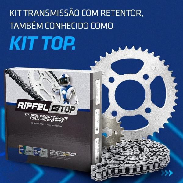 Imagem de Kit Relação O'Ring Retentor Reforçada Tração Transmissão Projeção Biz 125 110i Todas