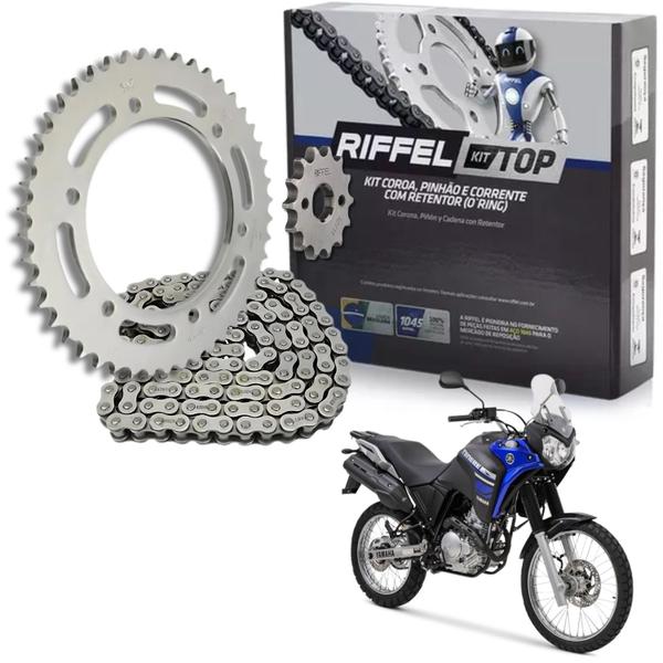 Imagem de Kit Relaçao Riffel Xtz Lander 250 Tenere 250 Com Retentor 2009 2010 2011 2012 2013 2014 2015 2016