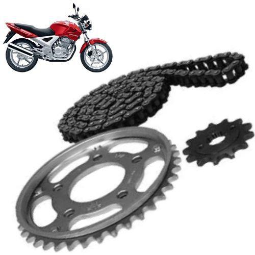 Imagem de Kit Relação Tração Transmissão Cbx 250 Twister 2001 2002 2003 2004 2005 2006 2007 2008 Original Cofap