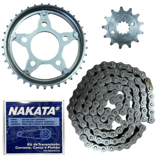 Imagem de Kit Relação Tração Transmissão Cbx 250 Twister 2001 a 2008 Nakata