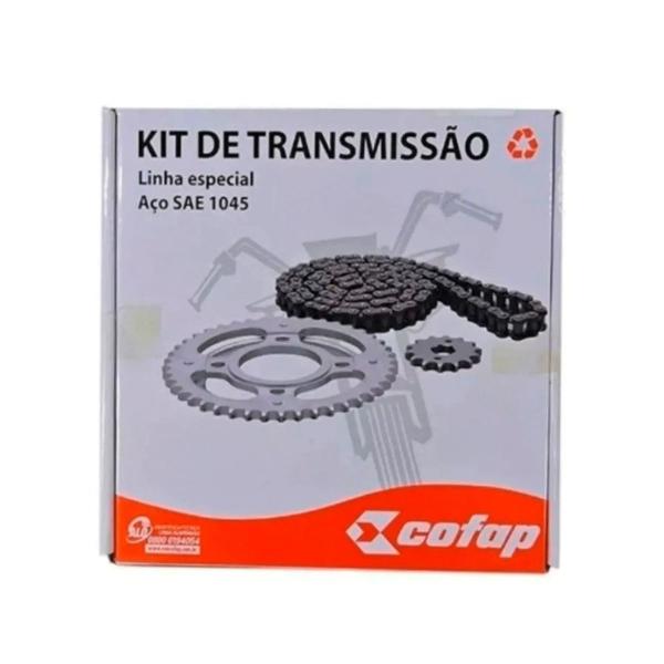 Imagem de Kit Relação Transmissão Cofap Honda Biz 125 2005-2017