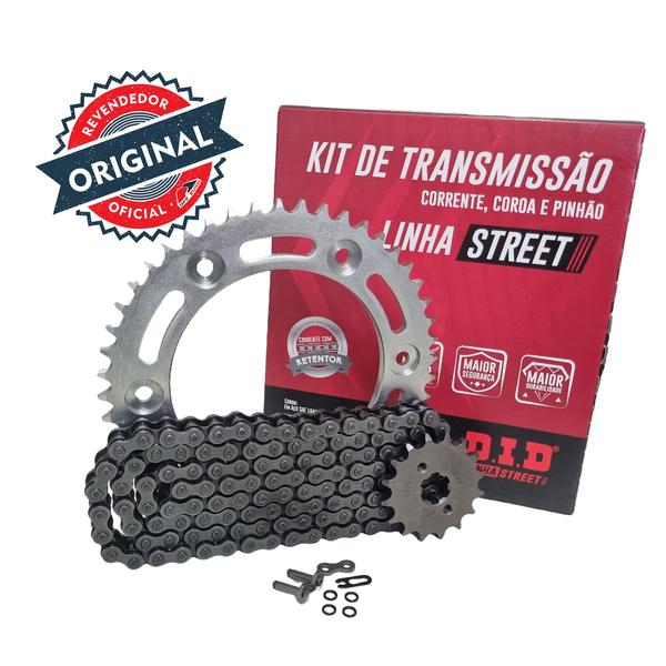 Imagem de Kit Relação Transmissão DID C/ Retentor CB 250 Twister - 40/13T (520V-110ZB)