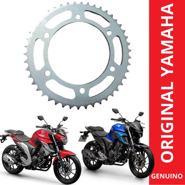 Imagem de Kit Relação Transmissão Fz25 Fazer 250 Original 2018 A 2024