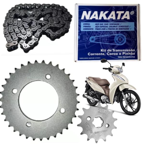 Imagem de Kit Relação Transmissão Honda Biz 125 2005 A 2016