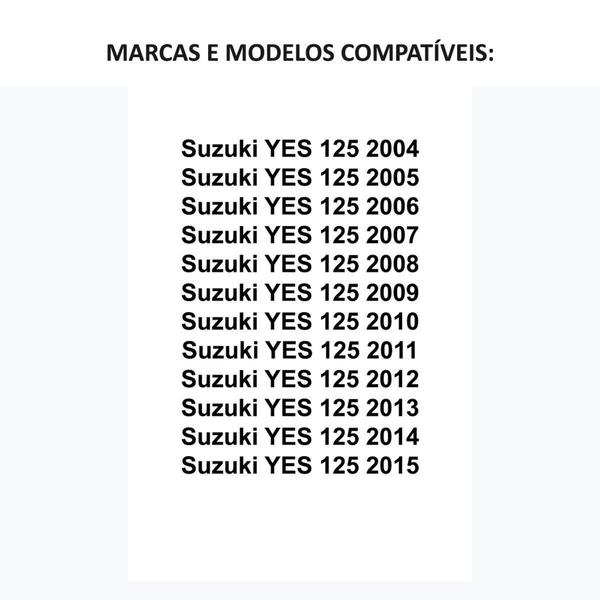 Imagem de Kit Relação Transmissão Suzuki Yes 125 04-15 - Darom (428HX116LX43TX14T)