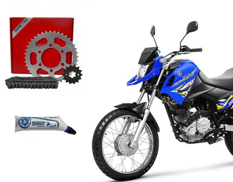 Imagem de Kit Relação Vaz Xtz 150 Crosser + Graxa Branca