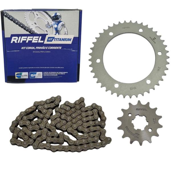 Imagem de Kit Relação Yamaha Fz15 2023 Fazer 150 2023 Riffel