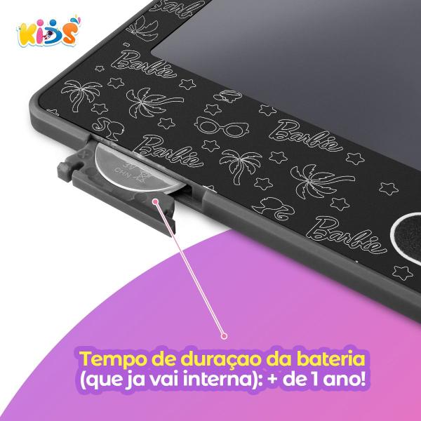 Imagem de Kit Relogio Barbie + Lousa Magica + oculos e Colar Kit Menina Presente Kit Baribie