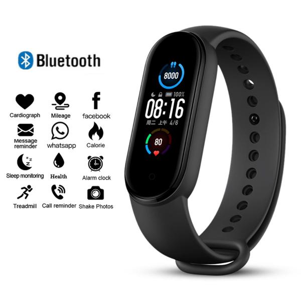 Imagem de kit Relogio Digital Band M5 Smart Fit Saude + 2 Pulseiras