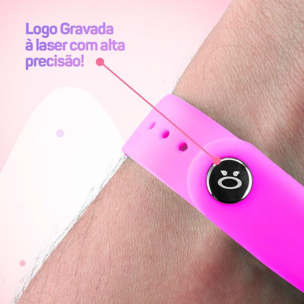 Imagem de kit relógio feminino digital bracelete prova agua envio 24h