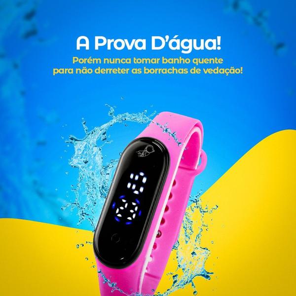 Kit Relógio Infantil bracelete rosa premium nota fiscal - Orizom Imagem de Kit Relógio Infantil bracelete rosa premium nota fiscal