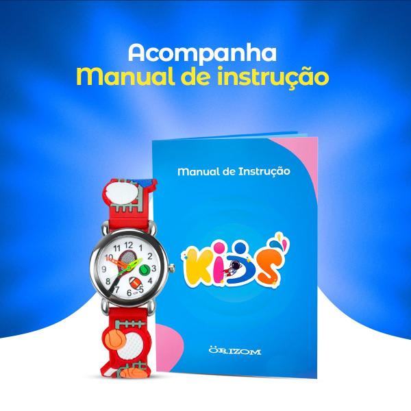 Imagem de Kit Relogio Infantil digital bracelete garantia original