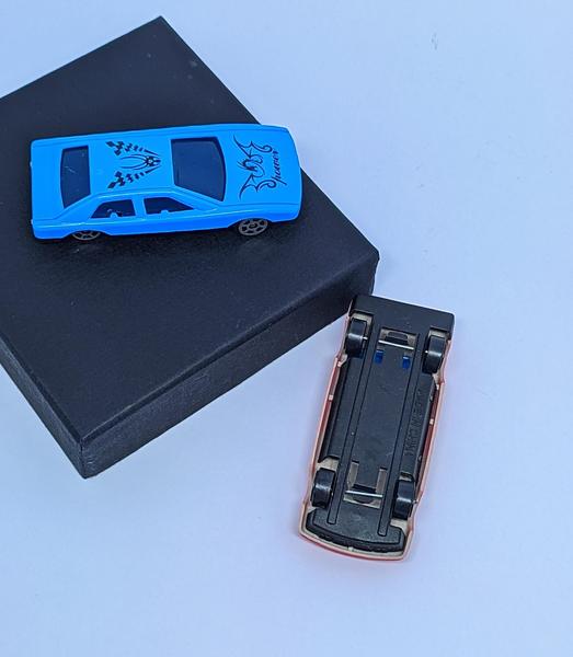 Imagem de Kit Relógio Infantil Digital Led Bracelete Silicone Prova água + Carro de Brinquedo Carrinho Miniatura mini Car Plastico
