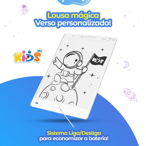 Imagem de Kit Relógio Infantil Digital Orizom Kids Astronauta  Resistente a Água Lousa Mágica Tablet Branca e Óculos de Sol Infantil com Proteção UV