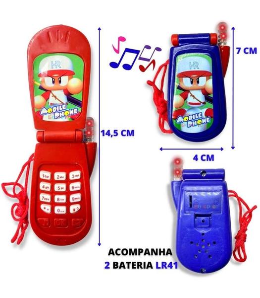 Imagem de Kit Relógio Infantil Digital Prova água Bracelete Sports Watch + Celular Brinquedo Toca Musica Som Luz para Crianças