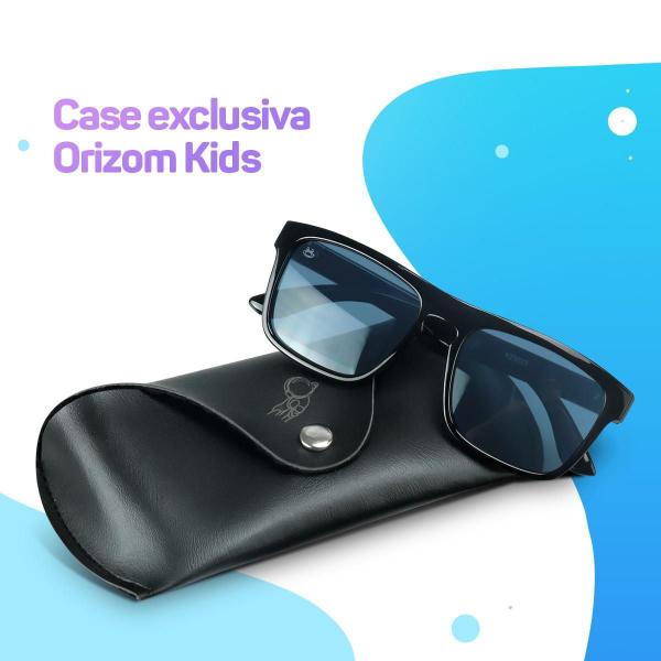 Imagem de Kit Relógio Infantil Orizom Kids Preto + Óculos