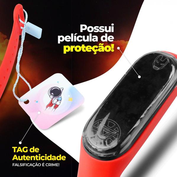 Kit Relogio Infantil prova agua heroi original casual - Orizom Imagem de Kit Relogio Infantil prova agua heroi original casual