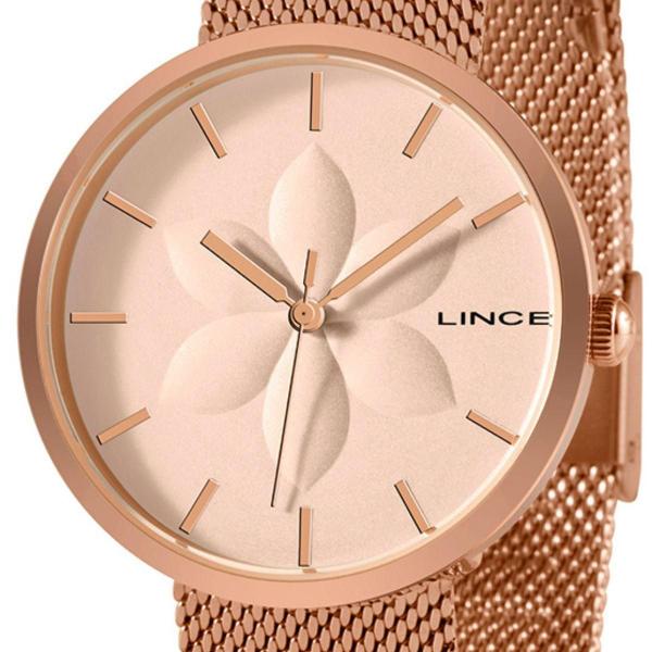 Imagem de Kit Relógio Lince Feminino Rose Gold Lrrh154L Ko38R1Rx