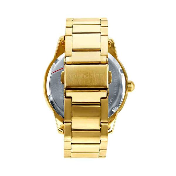 Imagem de Kit Relógio Mondaine Dourado Feminino 53676LPMVDE2K2