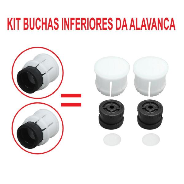 Imagem de Kit Reparo Alavanca Cambio Varão Corsa Classic Celta 01 A 05