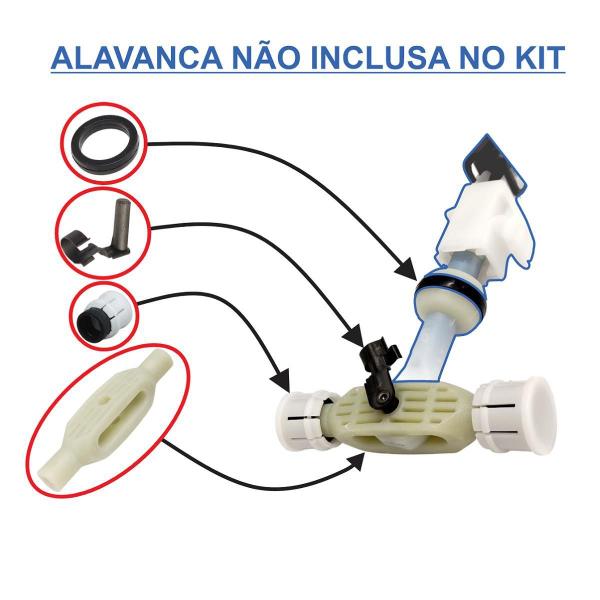 Imagem de Kit Reparo Alavanca Cambio Varão Corsa Classic Celta 01 A 05