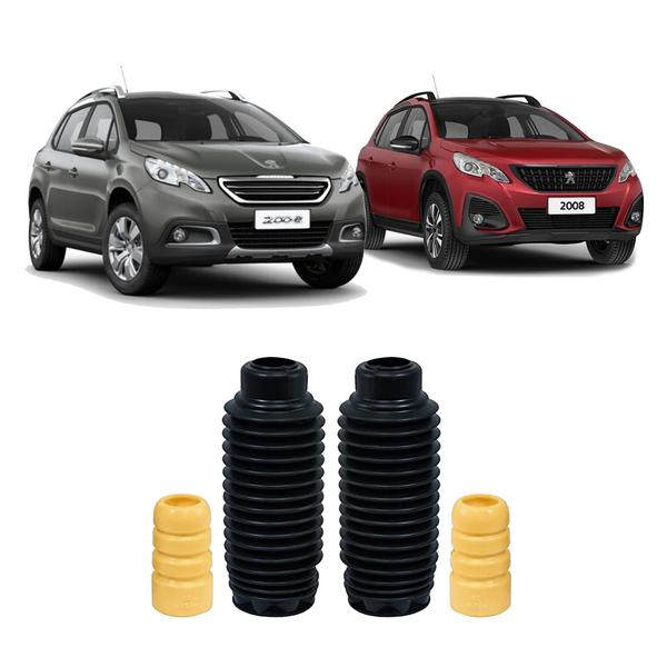 Kit Reparo Batente Dianteiro Peugeot 2008 2017 2018 2019 20 - Auto Flex Imagem de Kit Reparo Batente Dianteiro Peugeot 2008 2017 2018 2019 20