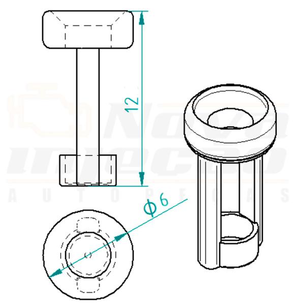 Imagem de Kit Reparo Bico Injetor Bosch Completo