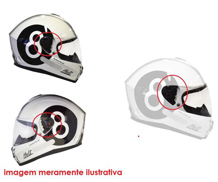 Imagem de Kit Reparo Capacete Helt 966 Advance Star Bilhar Racing Yohe