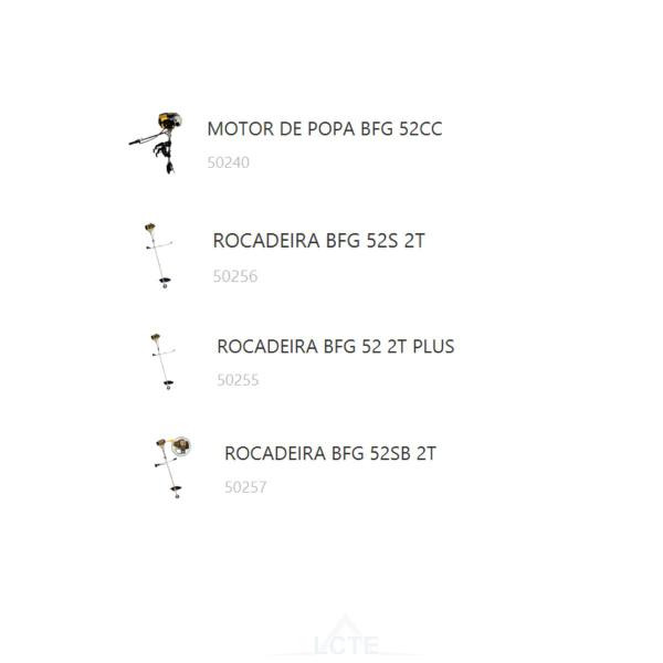 Imagem de Kit Reparo Carburador P/ Roçadeira BF26/33/43/52 Buffalo 896