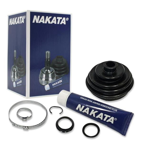 Imagem de Kit Reparo Junta Homocinetica Manual Lado Roda Carat, Gacel, Gol, Parati, Passat, Quantum, Royale, Santana, Saveiro, Versailles, Voyage (Nakata NKJ129